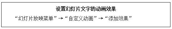 河南教资小学信息技术《动态播放幻灯片-设置幻灯片文字的动画效果》教案